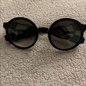 Prada SPR13 Sunglasses and Case with Ebony Cloth